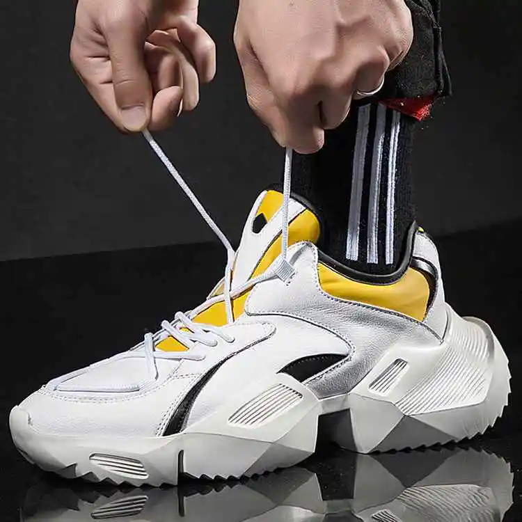 

2019 Autumn Exceed Thick Bottom Shoes Trend Male Shoe Casual Shoes Male Shoes