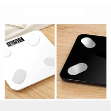 ЖК-цифровой Интеллектуальный голосовой Bluetooth приложение электронные весы для взвешивания тела Жир весы индекс тела Электронные умные весы