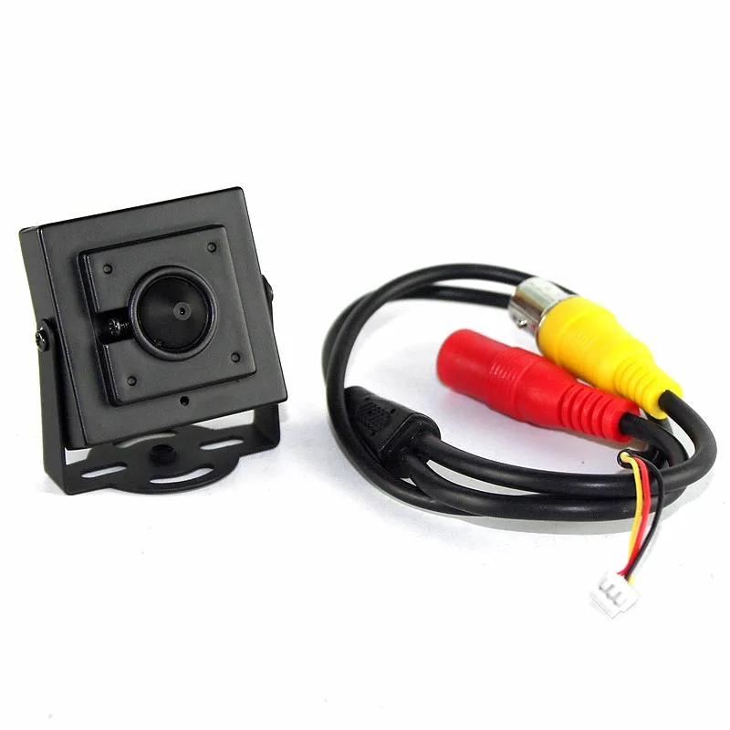 Новый микро конус 3 7 мм объектив HD 1/4CMOS 1200TVL маленький цвет аналоговый видео CCTV