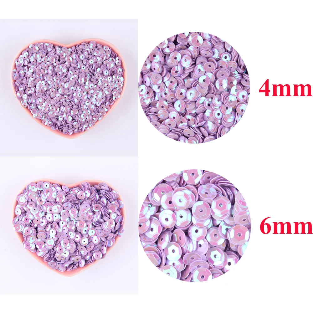 4 мм, 5 мм, 6 мм, пайетки, круглая чашка, свободные блестки, для шитья, для свадебного украшения, ремесло, одежда, рисунок, материал, аксессуары