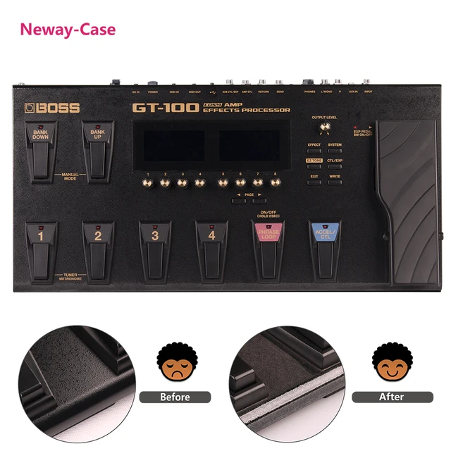 Neway-case Electric Guitar Multi Effect Protector Film For Boss Gt 