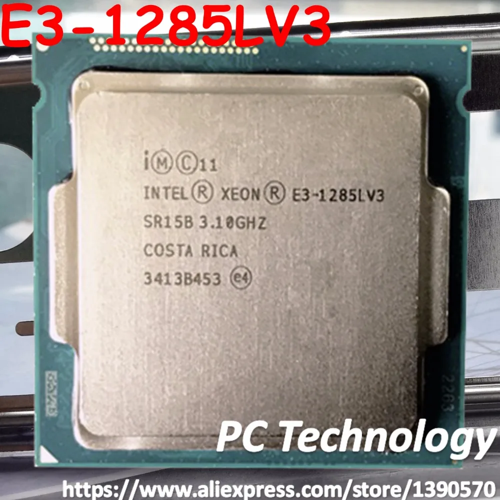 Процессор Intel Xeon E3-1285LV3 3,1 ГГц 8 м LGA1150 четырехъядерный процессор E3 1285L V3 E3-1285L V3 E3 1285LV3