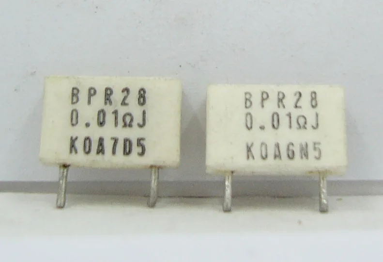 Metal Plate Resistor 0.01 Ceramic Resistor Bpr28 Resistors AliExpress