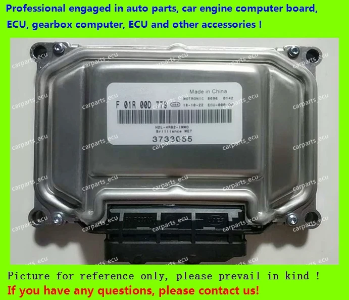 

F01R00D779 3733055/F01RB0D779/Jinbei HIACE 4RB2 For car engine computer board/ME7.8.8/ME17 ECU/Electronic Control Unit