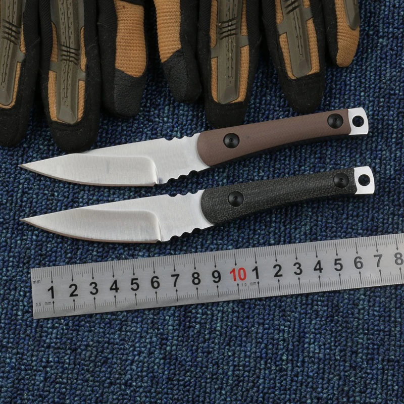 

Little Lu workers Fixed Knife D2 Blade G10 Handle Outdoor Survival Camping Hunting Knife Tactical Utility Multitool EDC Knife