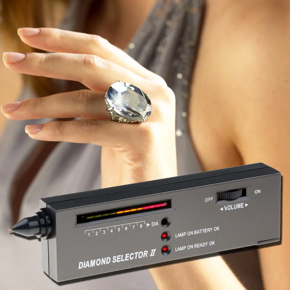 

Diamond Selector Diamond Tester Gemstone Selector II Gems LED Indicator Professional Jewelry Tool