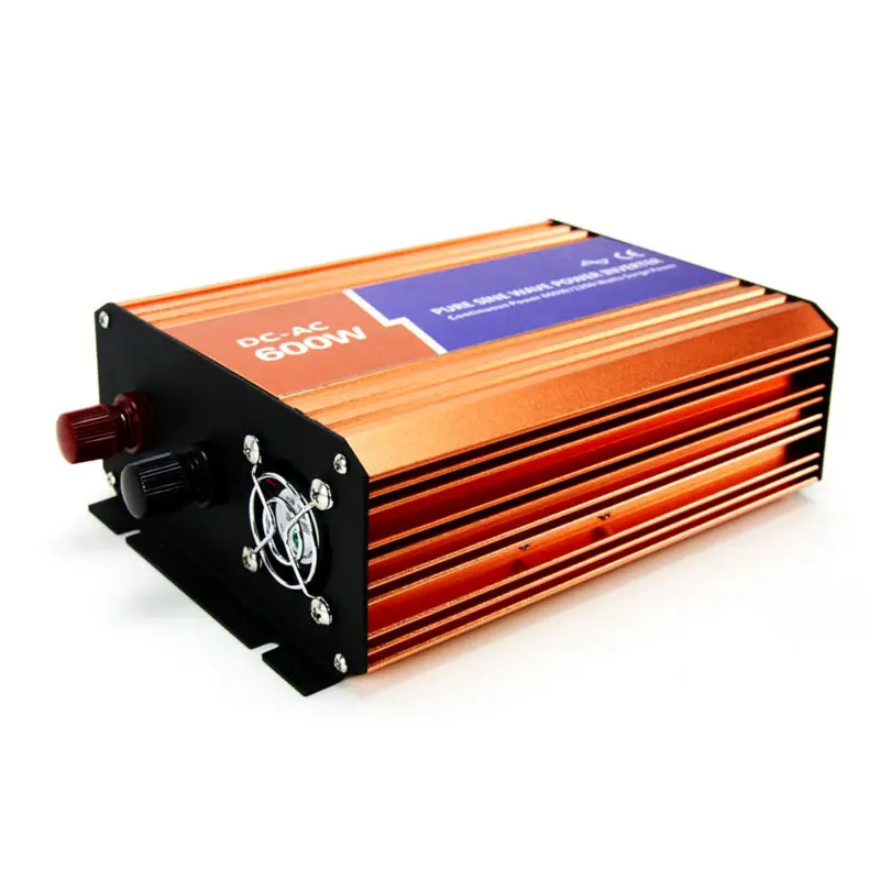 

MAYLAR@ 12VDC/24VDC ,600W Off-grid Pure Sine Wave Solar Inverter or wind inverter ,Two year Warranty