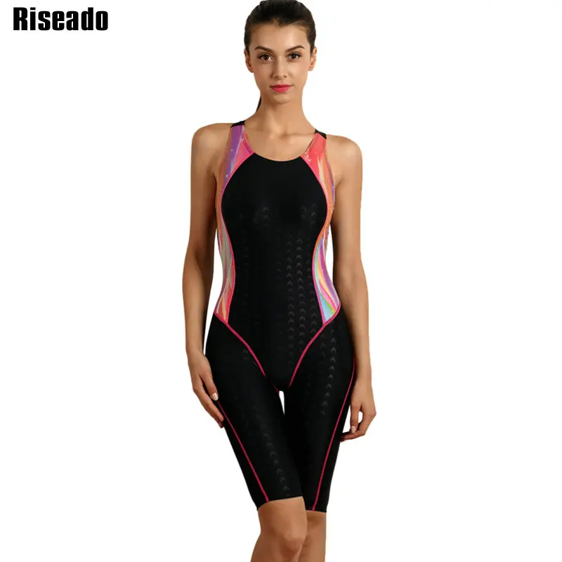 Buy Riseado 2018 Swimwear Women One Piece Swimsuit Sport Swimming Suit for