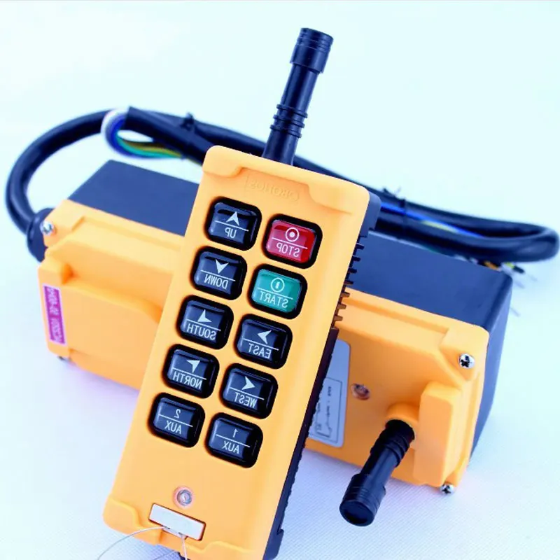 

12V 24V HS-10 Industrial Remote Control.Crane Transmitter (1pcs transmitter and 1pcs receiver )