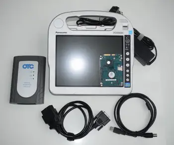 شراء المهنية ل T Oyota IT3 العالمية Techstream Gts Otc فيم Obd الماسح أفضل من ذكية فاحص الثاني مع Cf-h2 I5 قرص