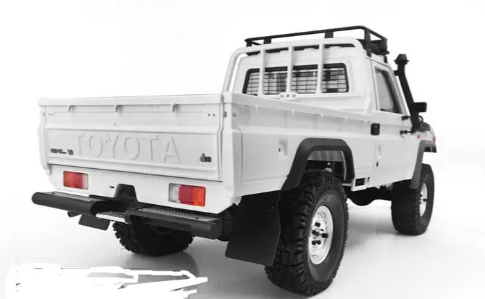 Металлический резиновый заслонки грязи для killerbody 1/10 Scale Toyota Land Cruiser LC70 48601 Body RC RC8WD