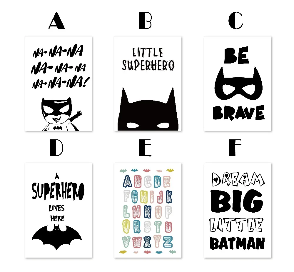 superhero batman hippie quotes canvas painting kids room decoration poster wall decor wall picture for living room home decor in painting calligraphy from - Picture Painting For Kids superhero batman hippie quotes canvas painting kids room decoration poster wall decor wall picture for living room home decor in painting calligraphy from - Picture Painting For Kids