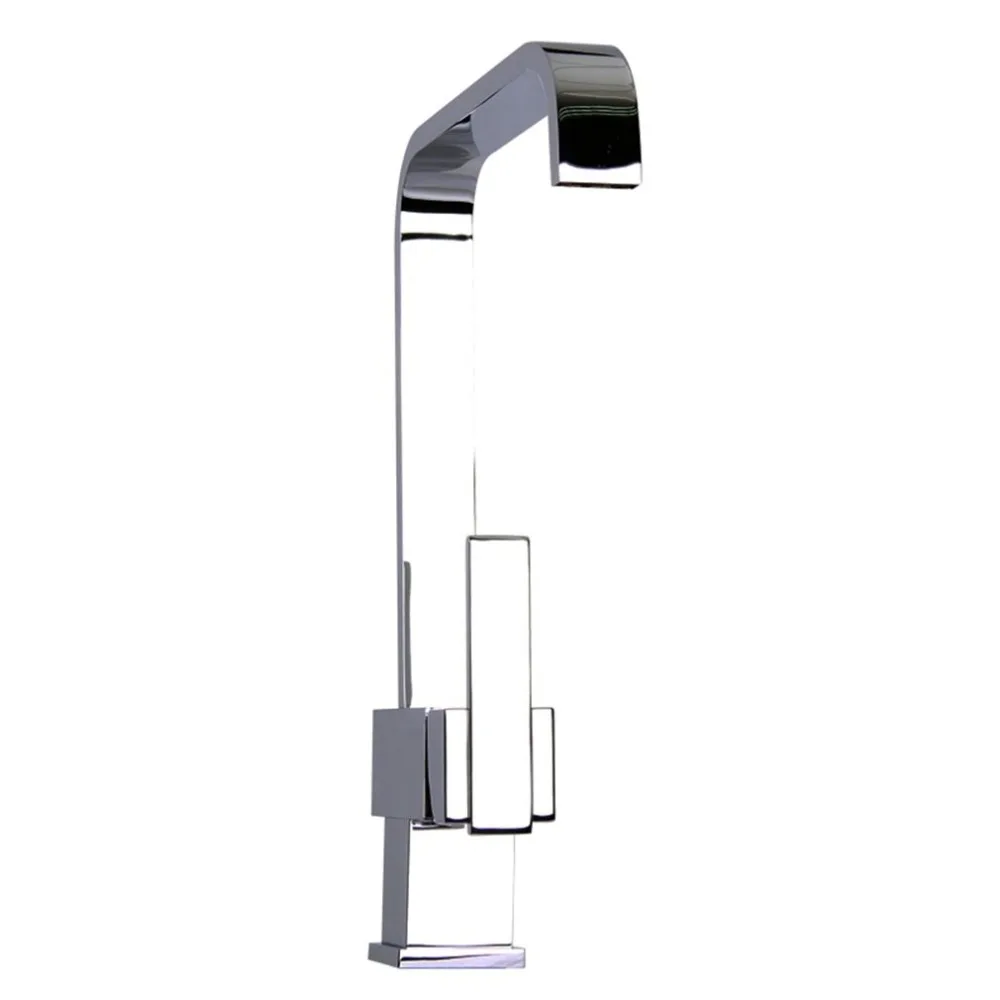 

(Ship From DE)Square Swivel Spout Kitchen Sink Basin Mixer Tall Tap Faucer Filler Swivel Spout For Kitchen Fixture