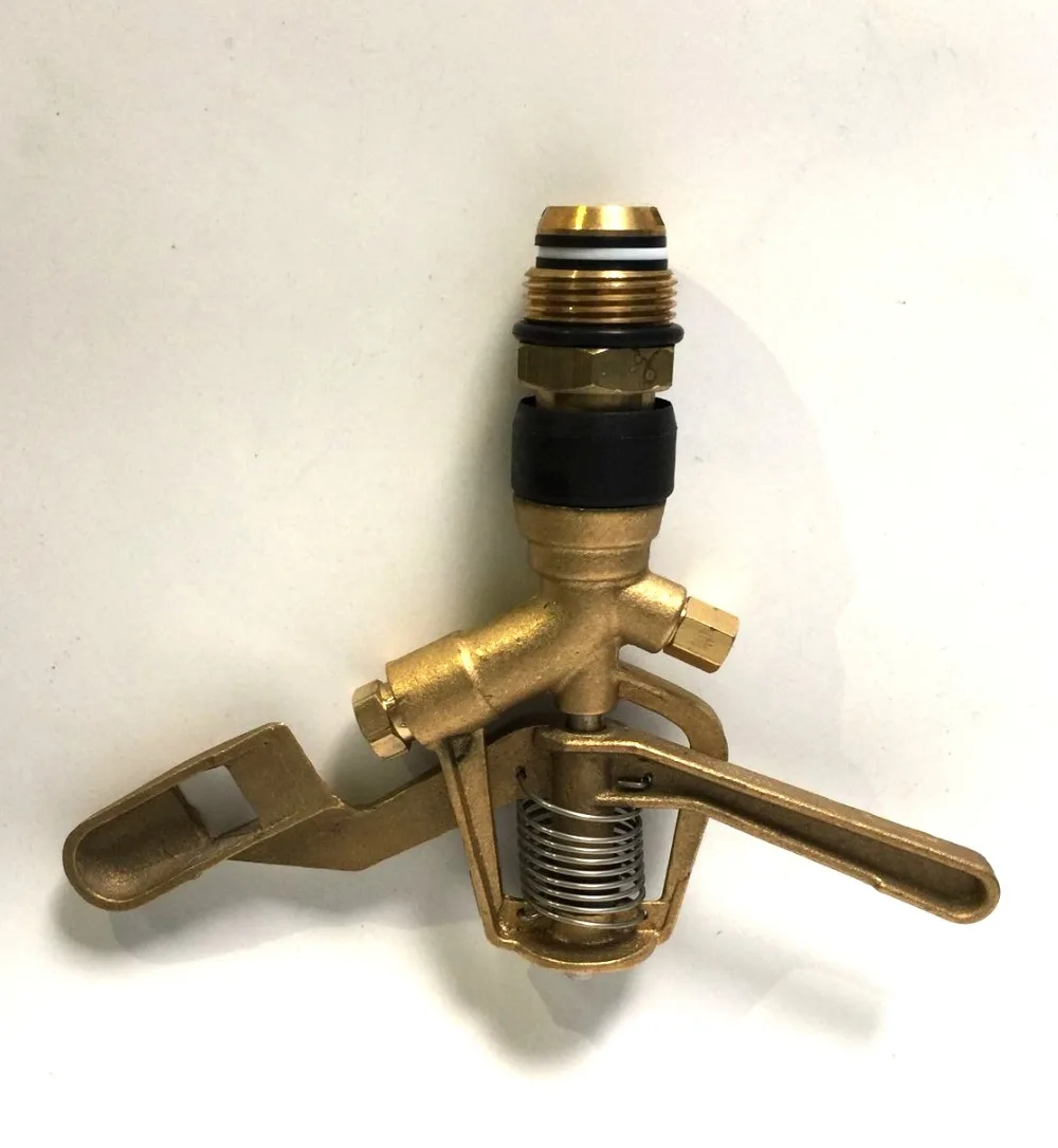Agricultural Full Circle Rotating Brass Sprinkler Nozzle 3/4" Impact