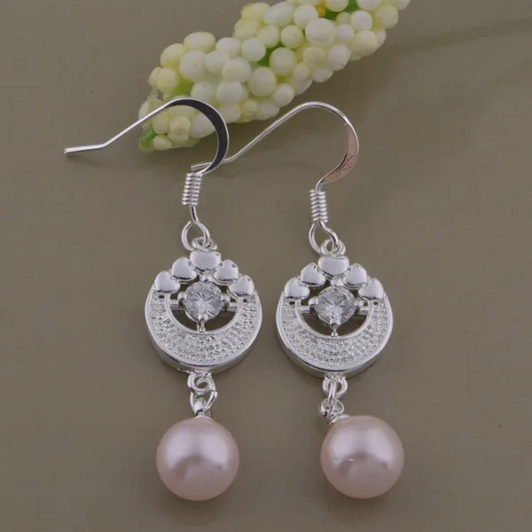 

wholesale High quality silver Fashion jewelry errrings WE-786
