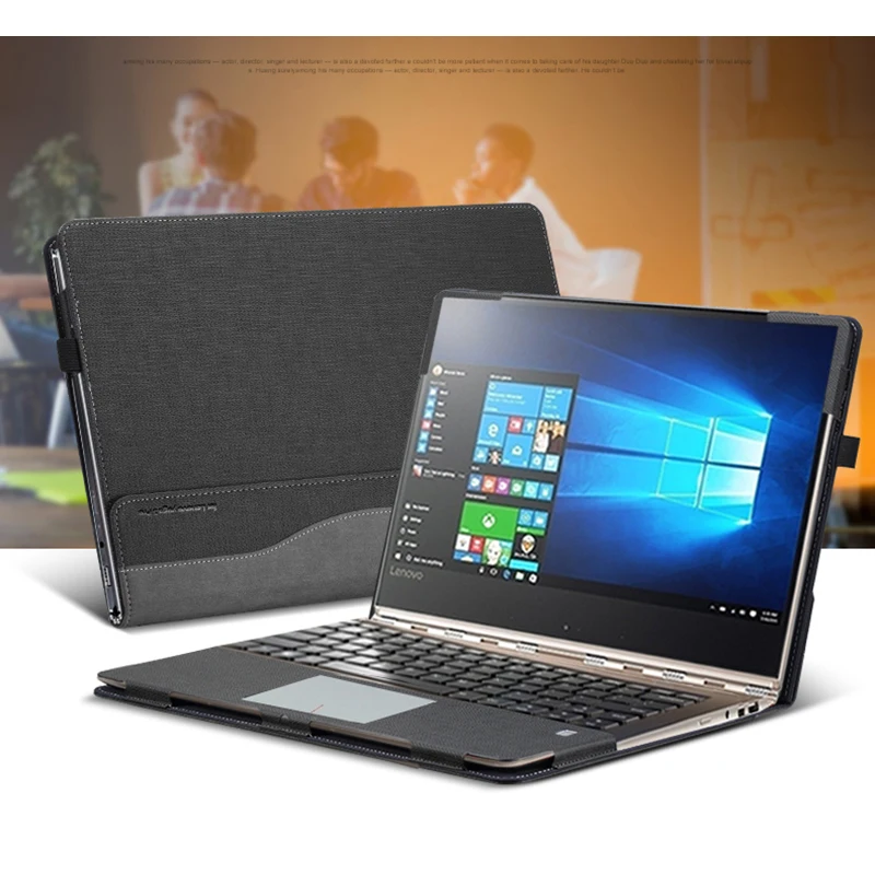 Laptop Case For Lenovo YOGA 920 13.9 Inch Laptop Sleeve For YOGA 6 Pro PU Leather Protective Cover Gift