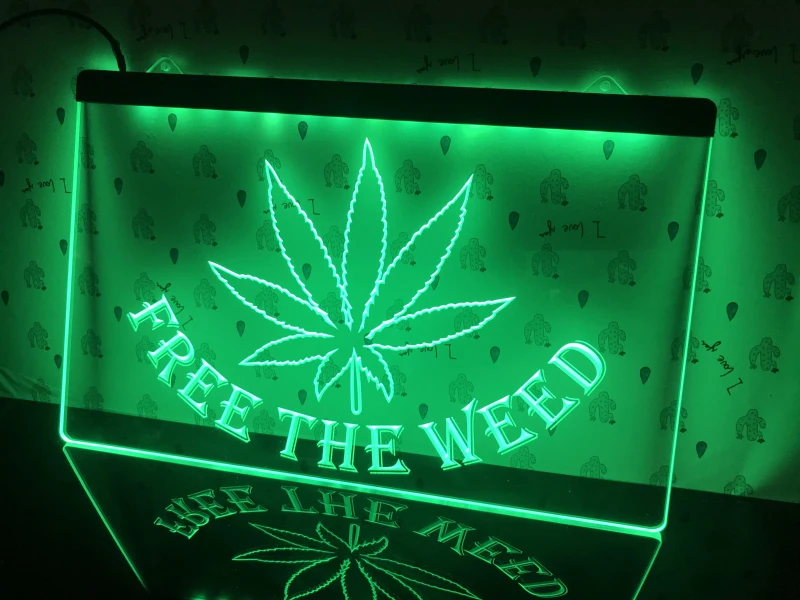 404 Free the Weed High Life led Light Sign|Decorative Boards| - AliExpress