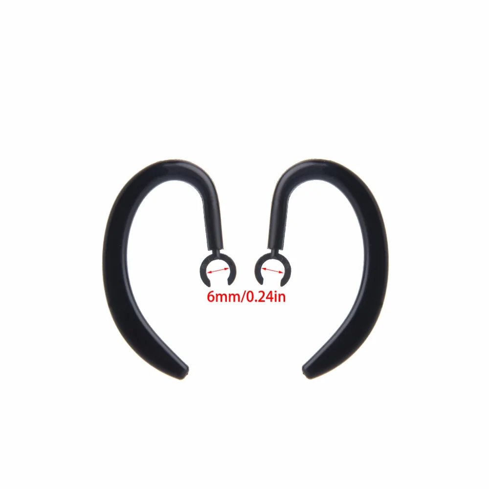 1 пара резиновых наушников 6 мм ушные петли для гарнитура|for headphones|earphone rubberheadset rubber
