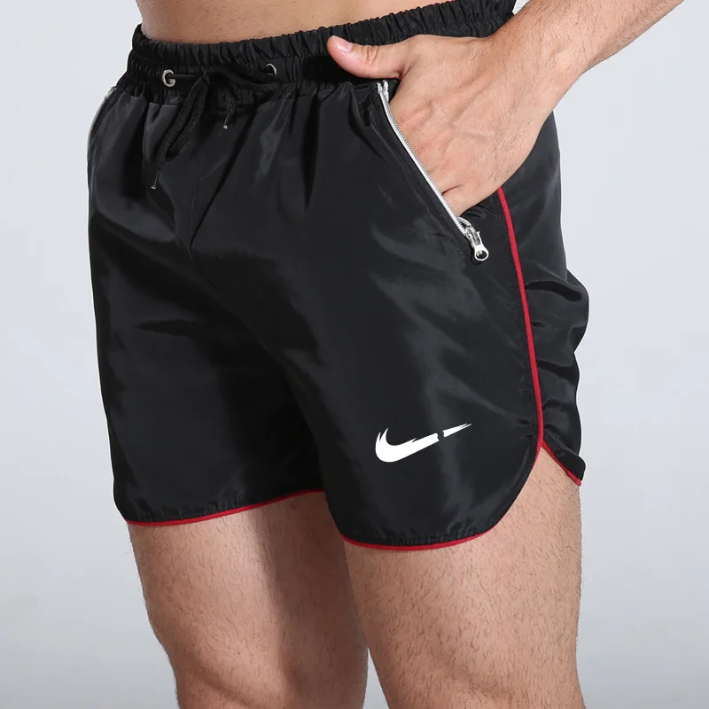 

Quick Dry Summer Swimming Shorts Men Sport Gym Shorts Swimwear Men Swimsuit Surf Boxer men's beach shorts Swim Trunks homme hot