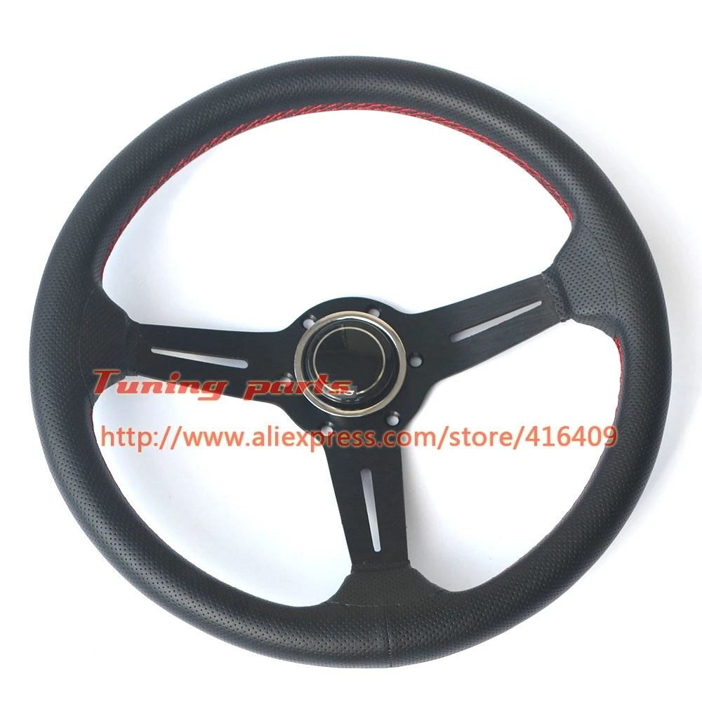 stock ND steering wheel 350mm black arm (6)
