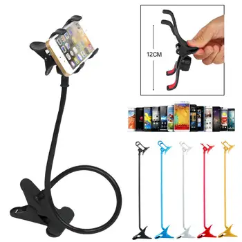

360 Rotating Flexible Long Arm cell phone holder stand lazy bed car selfie mount bracket for Iphone Samsung Huawei Xiaomi Honor