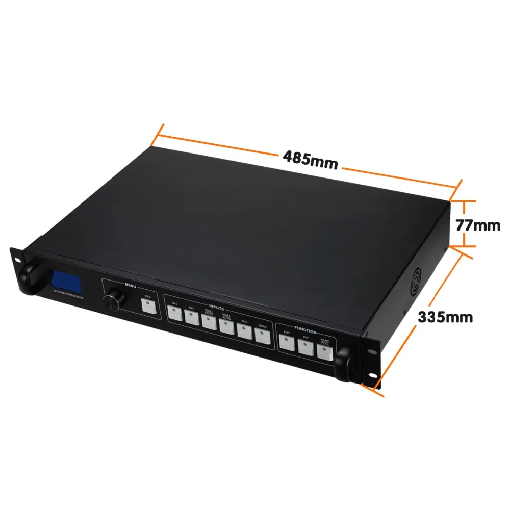 AMS MVP505S видеопроцессор с SDI композитным входом DVI VGA поддержка 2 отправляющих карты