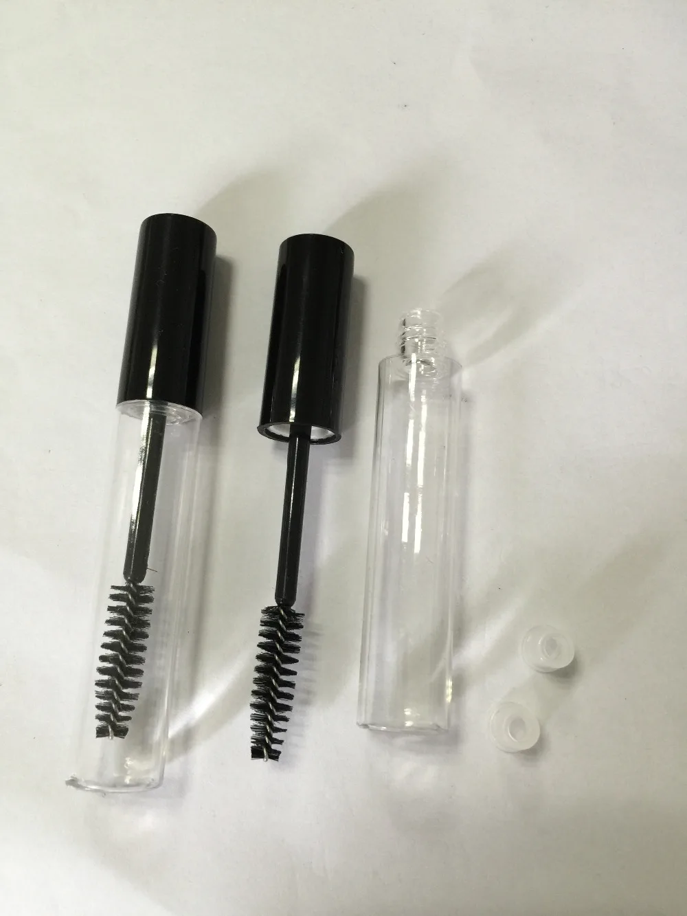 10ML Empty Plastic Mascara Tube With Plug & Cap Cosmetic Container DIY