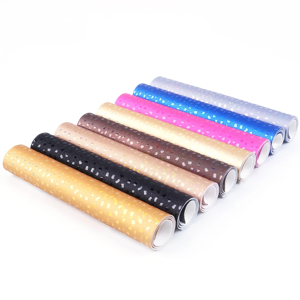 1077033001 David accessories 8 шт./компл. 20*34 см Bump точка текстура искусственная кожа DIY Швейные аксессуары ручной работы, 1Yc5850 - Цвет: 1077033001