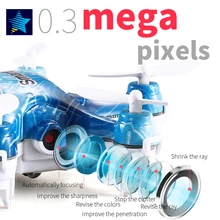 Cheerson CX-37TX Smart-H 4CH 6Axis Mini Drone Phone WIFI RC HD 0.3MP Camera Helicopter Height Hold LED Light Quadcopter Video