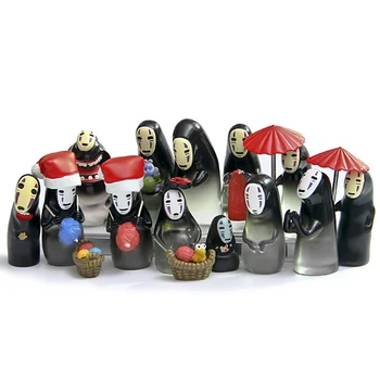 

15 Styles No Face Cute Figures Studio Ghibli Miyazaki Hayao Spirited Away No Face PVC Action Figure Toys Collection Model Toy