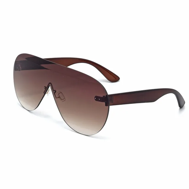 flat top shield sunglasses men