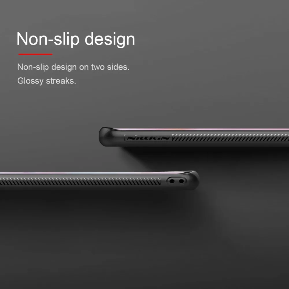 Huawei P30 Pro чехол Nillkin 3D нейлоновые ручки из задняя крышка Soft Touch Edge чехол для делового телефона для huawei P30 Pro Nilkin жесткий чехол