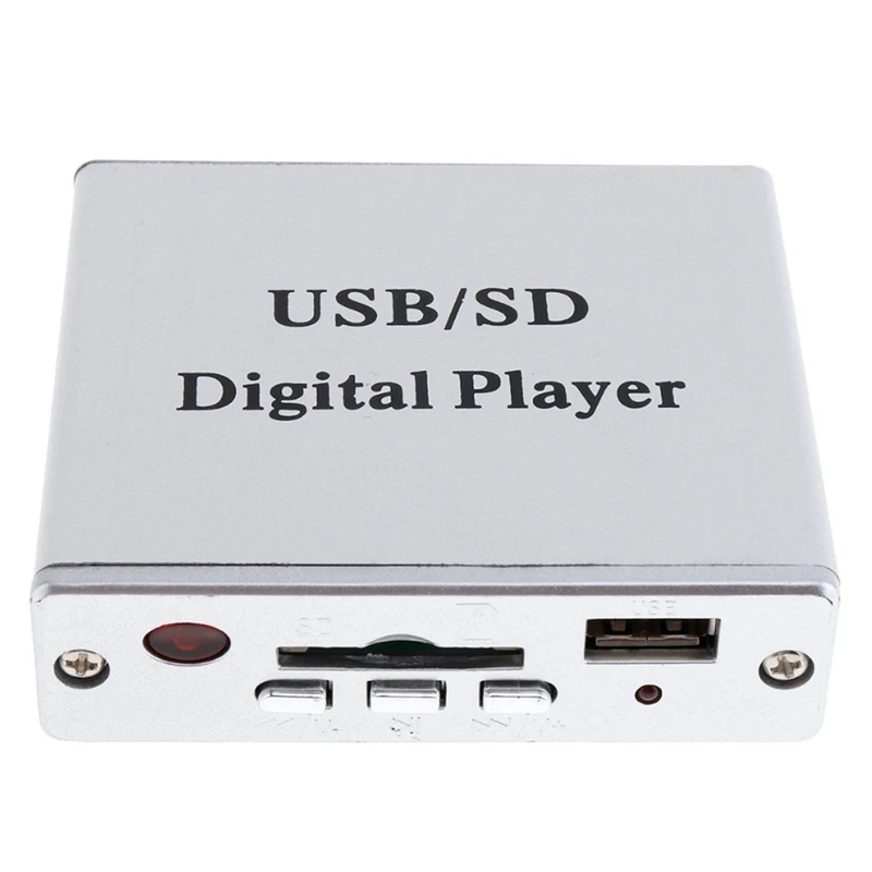 

Digital Auto Car Power Amplifier DC 12V MP3 Audio Player Reader 3-Electronic Keypad Control Support Usb Sd Mmc Card With Remot