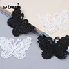 10pcs Soluble White Black Butterfly Lace Appliques DIY Wedding Craft Clothing Skirts Decorative lace patch ► Photo 2/6