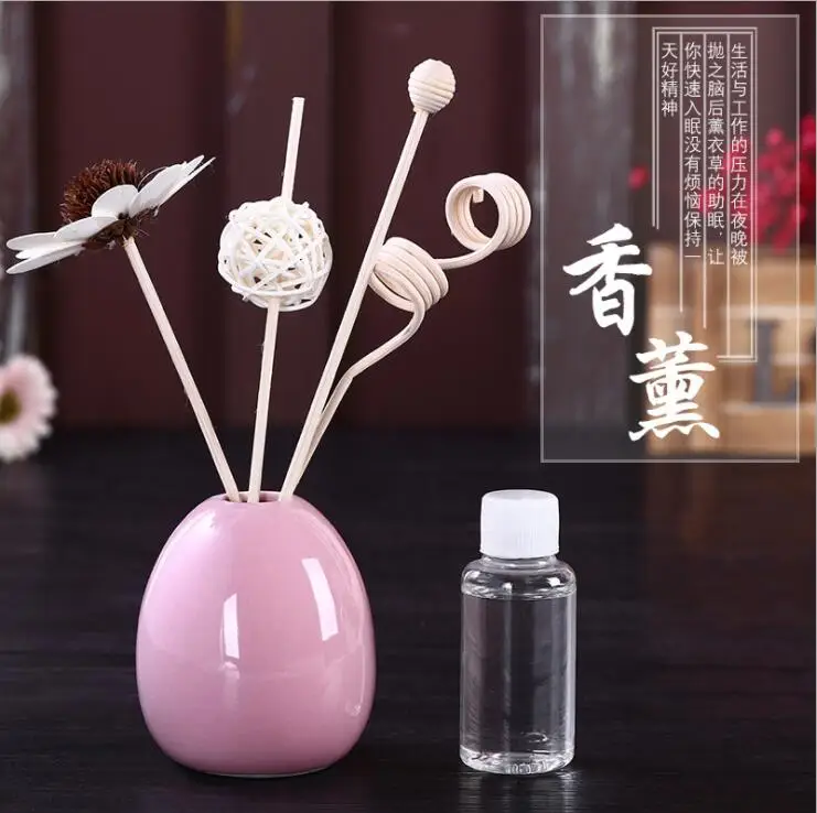 Reed diffuser sets pefume украшение для ванной комнаты домашний ароматерапия комнатный парфюм освежающий воздух без огня набор эфирных масел