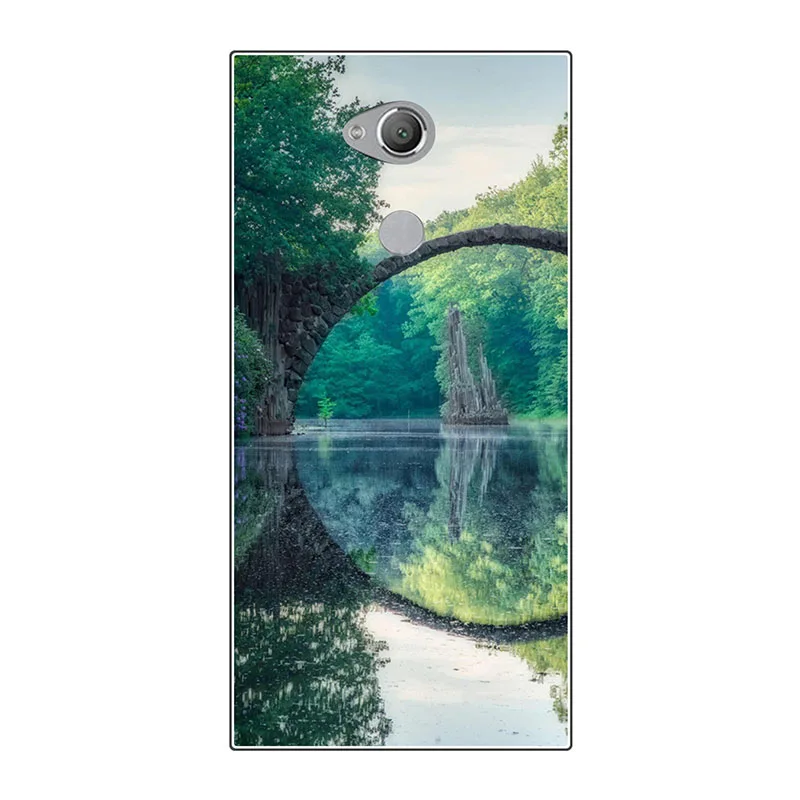 Милый Модный цветочный чехол для sony Xperia XA2 Plus двойные чехлы с рисунком чехол для телефона Fundas Coque для sony Xperia XA2 Ultra - Цвет: A160
