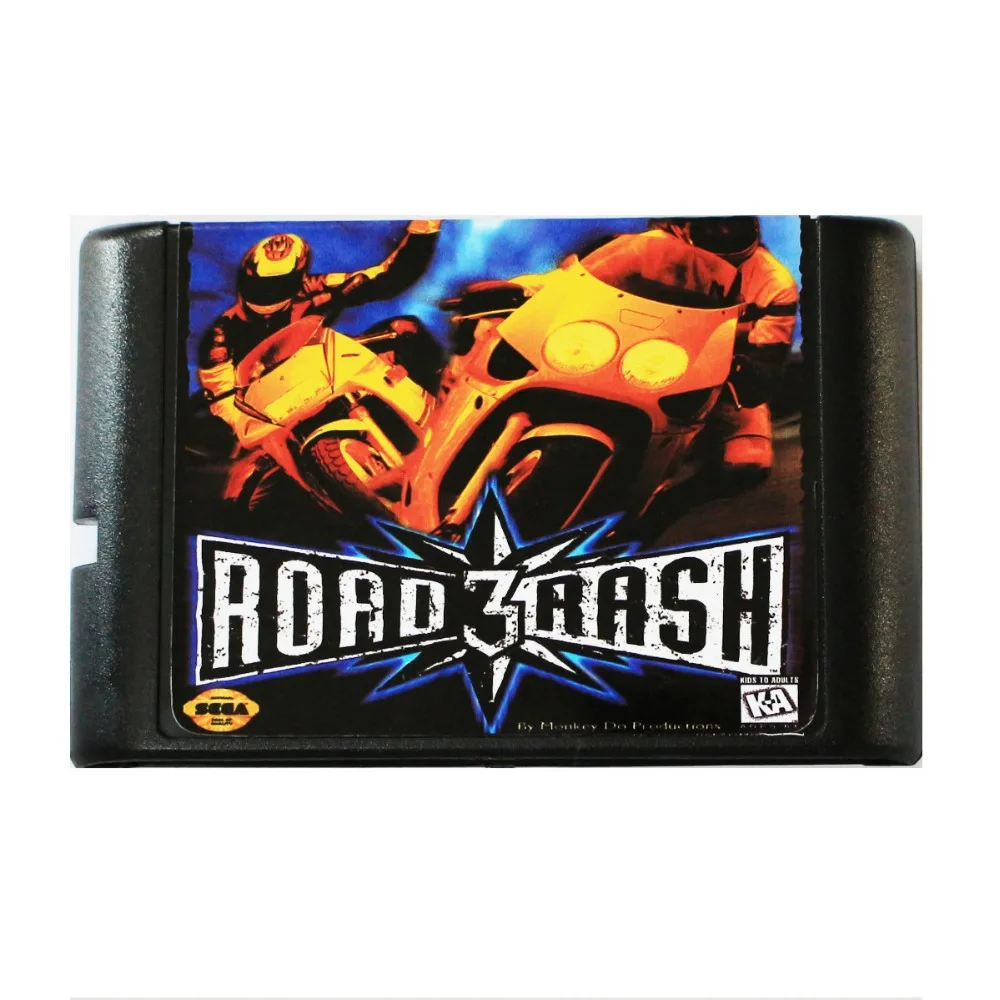 

Road Rash 3 (III) 16 bit MD Game Card For Sega Mega Drive For SEGA Genesis