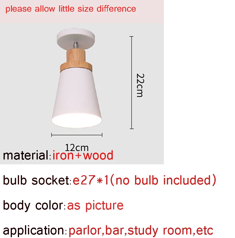 Регулируемое потолочное освещение, железный Деревянный светильник, светильник для гостиной, спальни, лестницы, коридора, прохода, ванной комнаты, точечный потолочный светильник