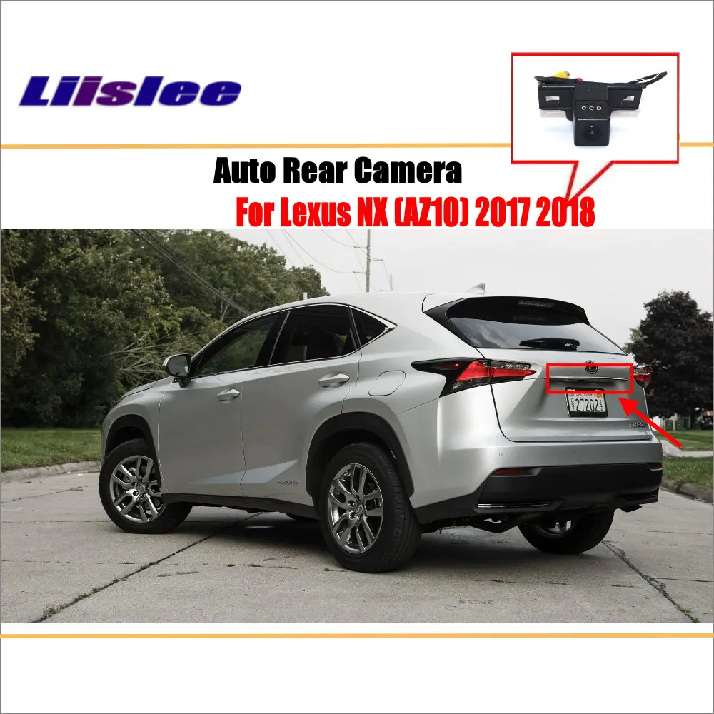 Liislee камера заднего вида для Lexus NX ( AZ10 ) 2017 2018/парковочная вида/лампа номерного
