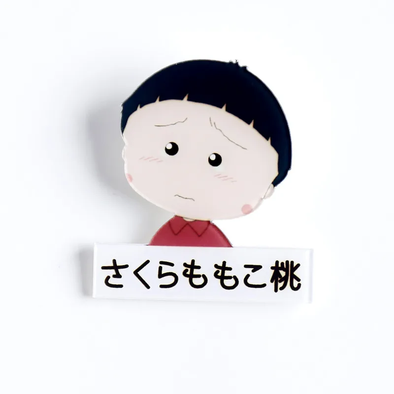 Nengdou Y40 cartoon pins for clothes kawaii icon acrylic badges clothes badge backpack icon kids brooch decorations for hat - Color: Y40-8