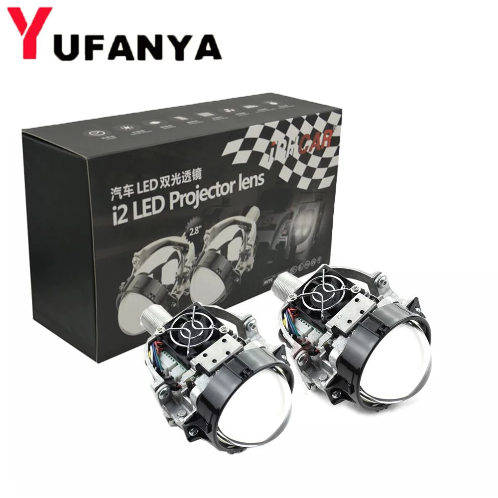 Bi LED Projector Headlights Lens 2.8 inch hella5 light High and Low