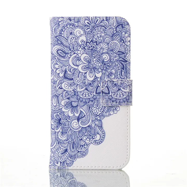 Роскошные чехлы для телефонов для samsung Galaxy S7 S6 Edge S5 J3 J5 J7 A3 A5, чехол с подсолнухом, бабочкой, небом, леопардовым принтом E03Z - Цвет: Flower Ceramics