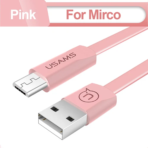 Usb кабель для iphone/Micro Usb/type C, 1,2 м зарядный кабель для iphone 6 7 8 x plus Usb c и Microusb и для освещения - Цвет: Pink For Micro USB