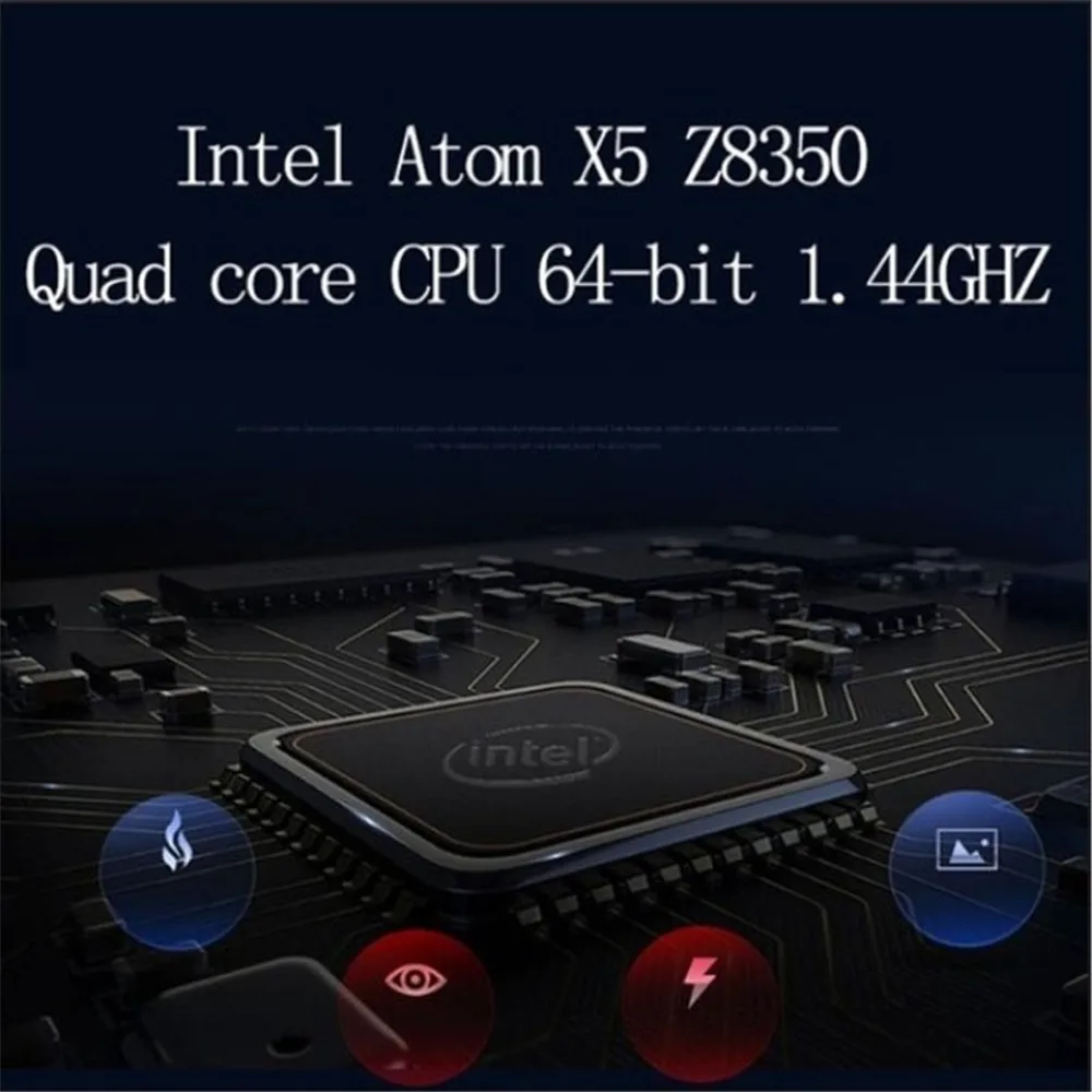 feed me 14 Inch Laptop 4GB RAM 64GB ROM Intel Atom X5 Z8350 Quad Core CPU Windows 10 HD Screen Notebook BT4.0 with HDMI Port