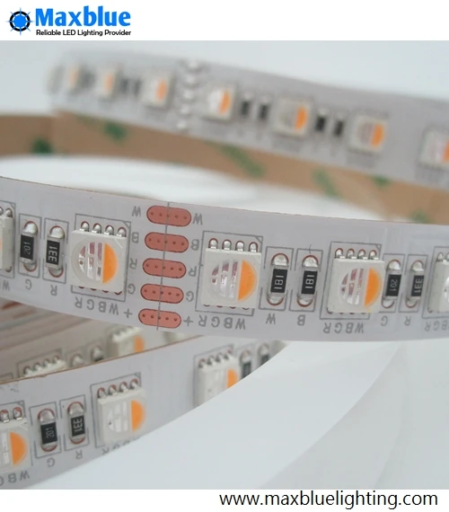 SMD5050 RGBW Светодиодные ленты длиной 5 метров 24Vdc ультратонкое естественное