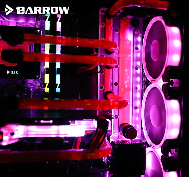Акриловая плата Barrow набор растворов Водного Канала для COUGAR Gemini T чехол/для блока
