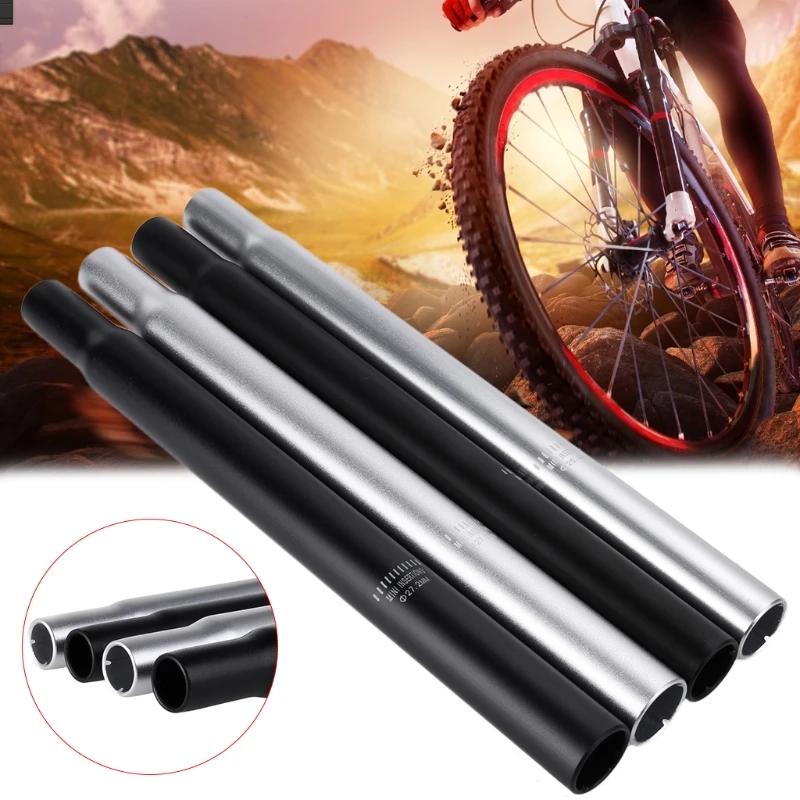 QILEJVS Bicycle Seat Post Aluminum Alloy 25.4/27.2mm Tube MTB Mountain
