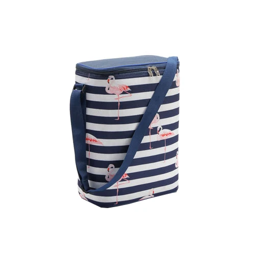 Mihawk Фламинго термо сумки для обеда Оксфорд Bento хранения еды Организатор Портативный Пикник охладитель мешок изоляции Tote поставки - Цвет: L Bag