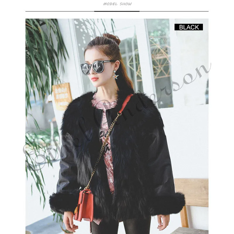

ETHEL ANDERSON Women 100% Genuine Fox Fur Vest Gilets flight suit Female Short Style Fur Waistcoat Coat Colors Jacket Simple