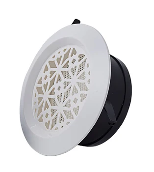 

Camper Air Vent Grille with Cover Heating Cooling Vents Air Extract Ventilation Round Ducting Ventilation Grilles 200MM